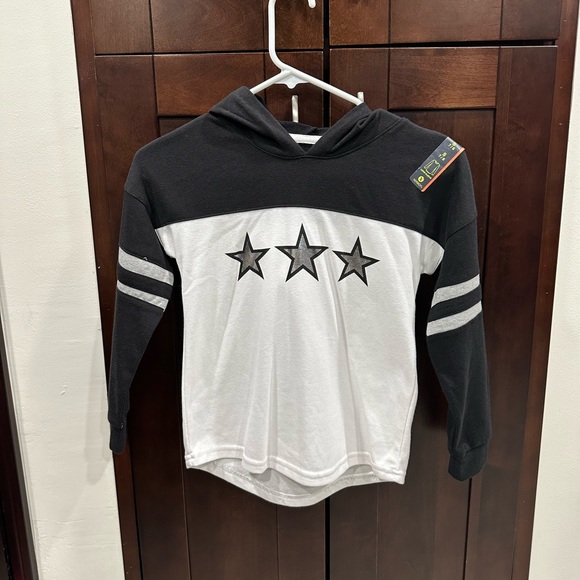 NWT 2 girls hoodie sweatshirts size small 7/8 - Picture 2 of 7